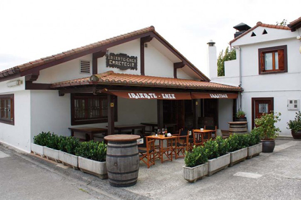 Terraza Caserio Iriarte en Hondarribia