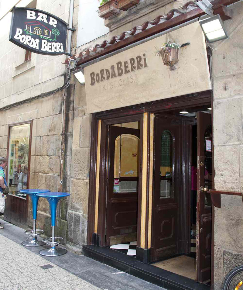 Pintxos san sebastian en borda berri